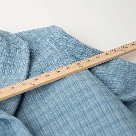 Sandro Nars Blue Tweed Blazer - Picture 8 of 11